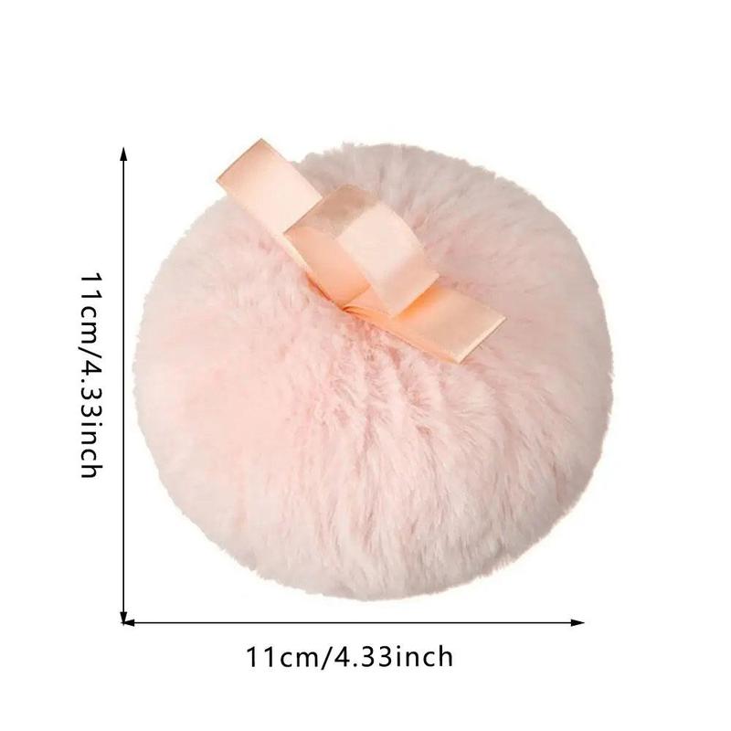 Peach Shaped Highlighter Powder Puff, Body Glitter Powder Puff, Makeup Tool for Women