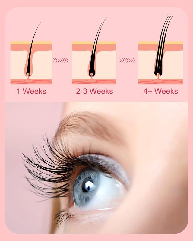 Eyelash Growth Serum, Eyelash Enhance Serum 5ML,Eyelash Care Product, Clean Formulation, No Prostaglandins