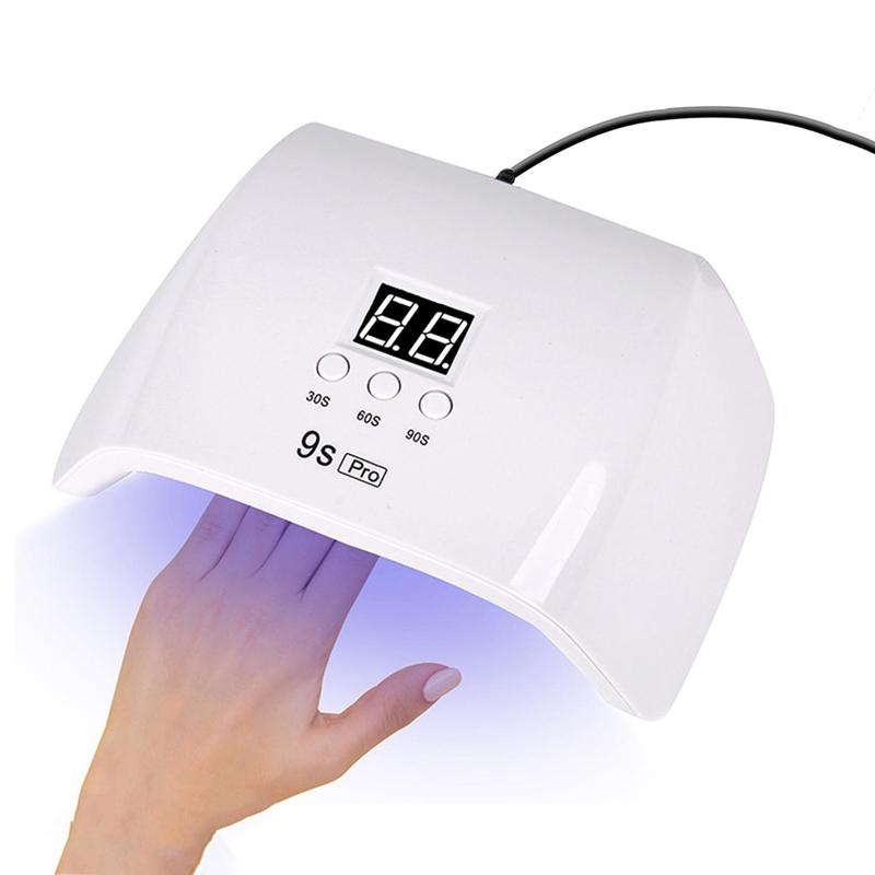 Nail Lamp, LED Nail Art Lamp, Digital Nail Light Nail Art Tool, Professional Manicure Tool for Home & Salon Use, Christmas Gift