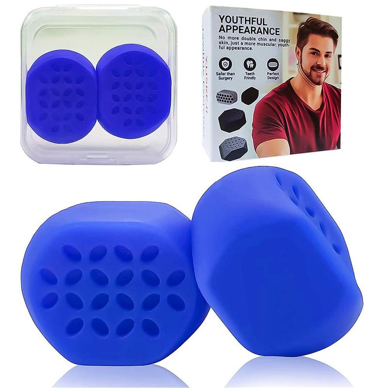 Silicone Jawline Shaper, 1 Box Non-electric Muscle Enhancer, Jawline Shaping Tool for Men & Women