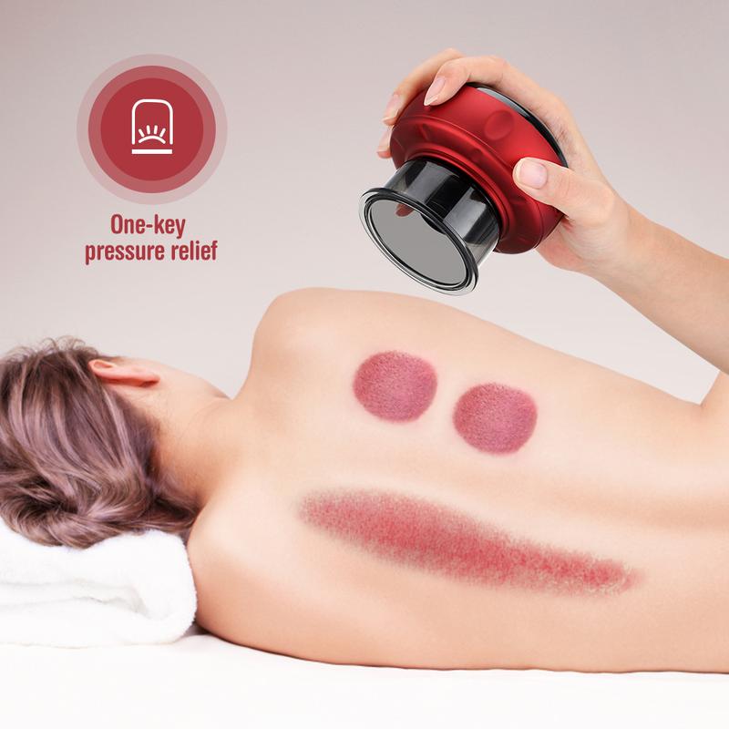 Electric cupping massager Vacuum suction cup EMS Ventosas anti-cellulite Magnet Therapy Scraping Fat burner