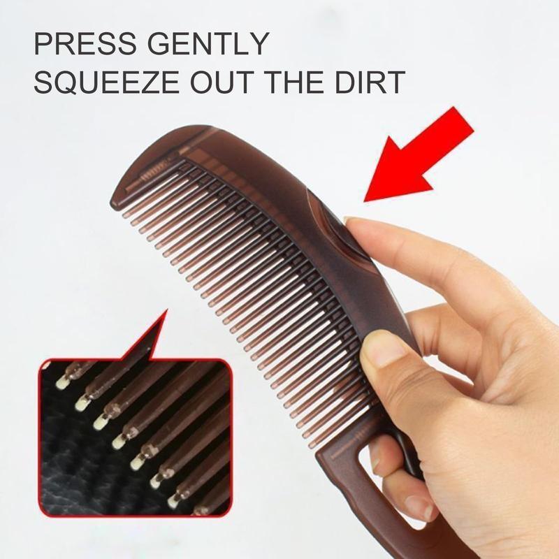 [Free Shipping ]Dandruff Comb Scalp Massage Comb,Detoxing Comb for Dandruff Removal,  Multifunctional Hair Comb , Energy Comb for The Effective Removal of Dandruff&Dirt,Healthier Scalp and Better Hair Quality,Suitable for Men and Women Gifts