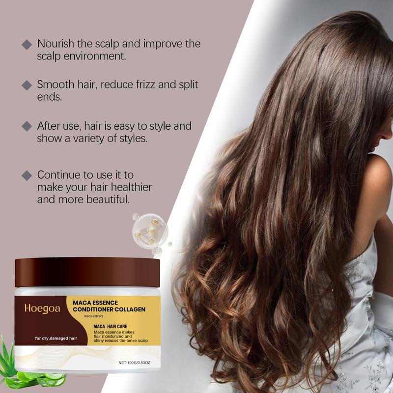 [Buy 2 Get 1 Free] Hoegoa Collagen Conditioner Gentle hair care soft nourishing shiny moisturizing hair care, autumn and winter hair care Haircare Shampoo Comfort Cleansing Cleanser Moisturizer Moisture Hydrating Hydrate