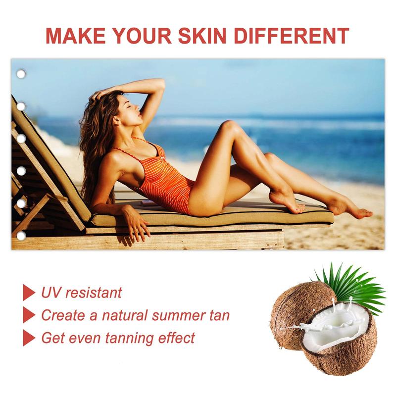 60ml Body Tanning Mousse, Natural Body Tanning Cream, Boady Tanner Mousse for Outdoor Sunbathing, Sun Tanning Mousse for Women & Men