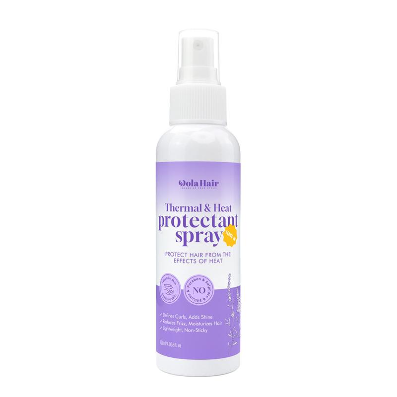 Hair Heat Protectant Spray Protect Hair Up To 450 F From Flat Iron, Curling Iron & Hair Blow Dryer, Prevents Repair Damage & Breakage And Split Ends