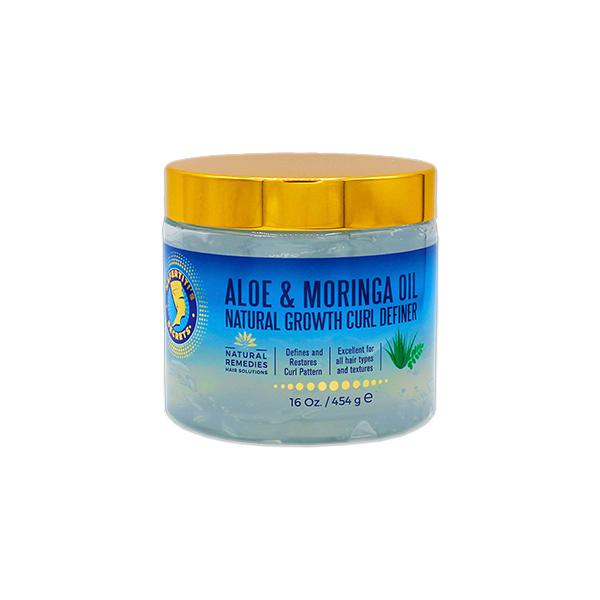 Aloe & Moringa Oil Natural Growth Curl Definer 16oz