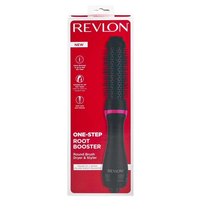 Revlon One-Step Root Booster Round Brush Dryer and Hair Styler