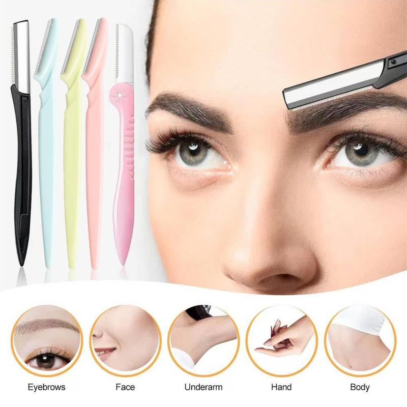 Eyebrow Trimming Kit, 13pcs set Eyebrow Trimming Tool Set, Including Eyebrow Brush, Eyebrow Scissors, Eyebrow Tweezers, Eye Brow Trimmers Brow Razors, Professional Makeup Tools for Women, Razors for Women, Cute Makeup Vanity Accessories, Christmas Gift