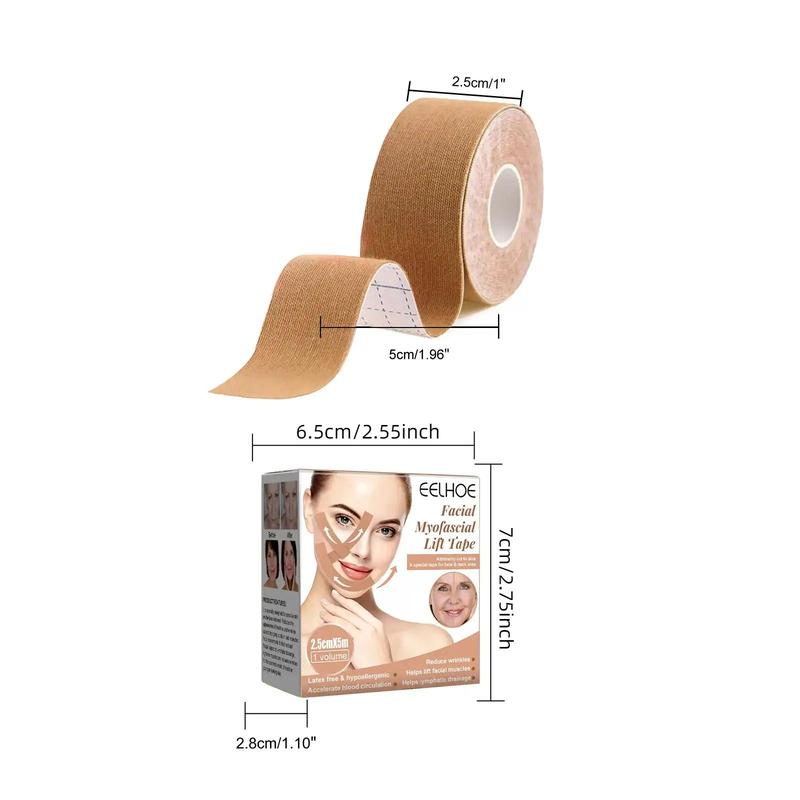 Breathable Face Lifting Patch, Elasticity And Soft Skin Care Patch, Portable Skin Care Tool, Christmas Gift