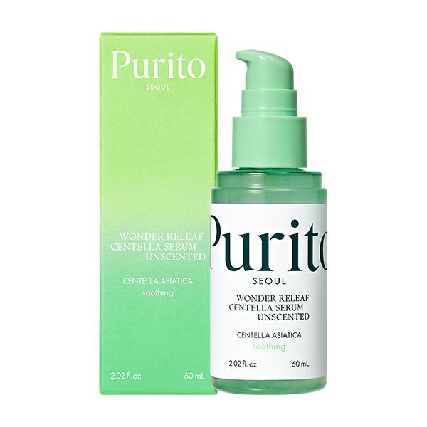 [Purito Seoul Official] BEST DUO FOR GLASS SKIN_Shop Exclusive (Centella Unscented Serum & Mighty Bamboo Panthenol Cream), Moisturizer, Vegan & Cruelty-Free, Korean Skincare