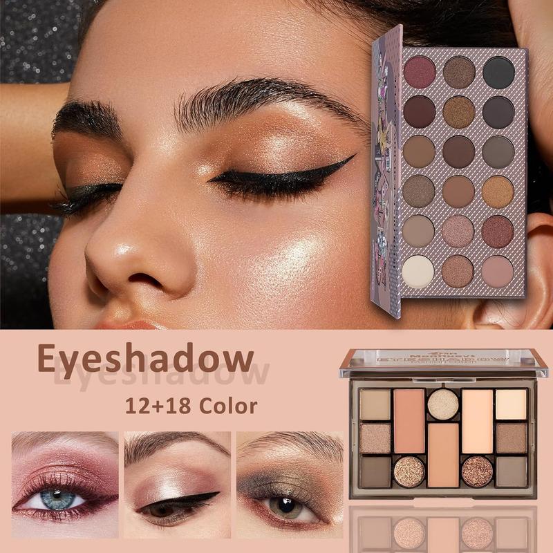 Makeup Kits for Teens Makeup Kit for Teenager Women Full Kit Makeup Gift Set for Teen Girls Eyeshadow Palette Foundation Concealer Makeup Gift Set for Women Powder Pack