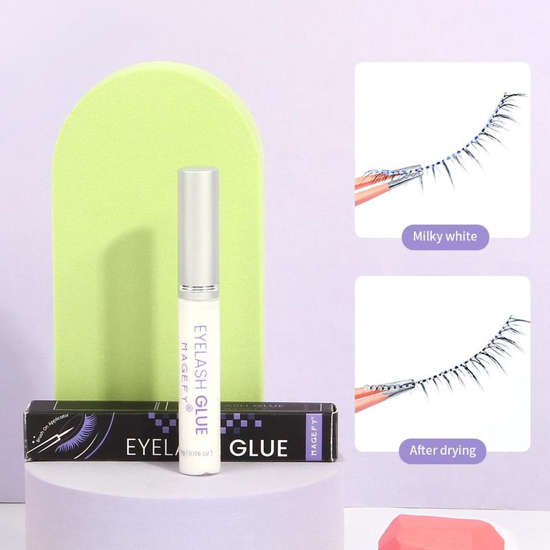 Long Lasting Eyelash Glue, Natural Lashes Glue, False Eyelashes Glue, False Eyelashes Quick-drying Glue, Eye Music Festival Christmas Makeup Accessories, Flawless Spring Cosmetic Gift, Summer Makeup Tool, Makeup Products, Lashes Glue, Lashes Clusters Glue