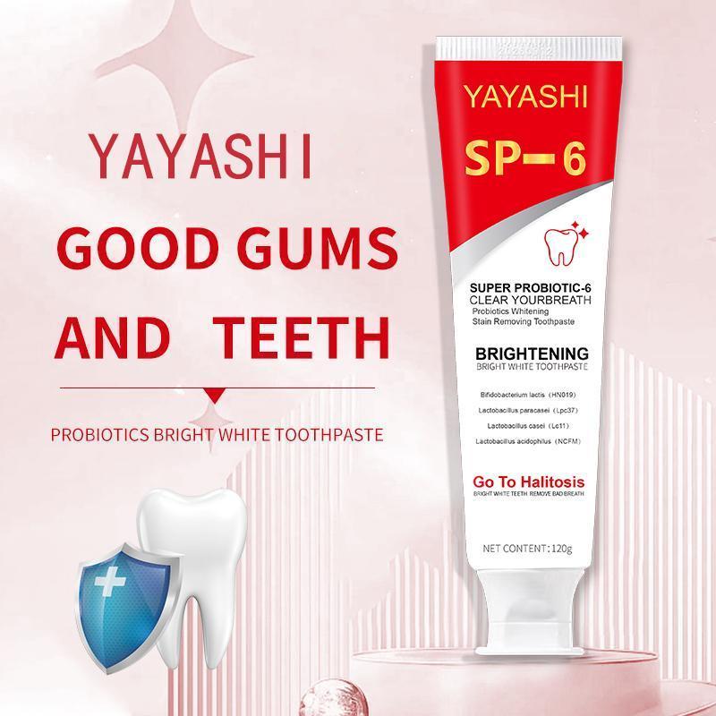 YAYASHI SP-6 ultra toothpaste probiotics,sp6 ultra toothpaste probiotics,pasta de dientes blanqueadora,sp-6 probiotic toothpaste,SP-6 Toothpaste Oral Health Management,SP-6toothpaste,trending toothpaste,healthy toothpaste oral health