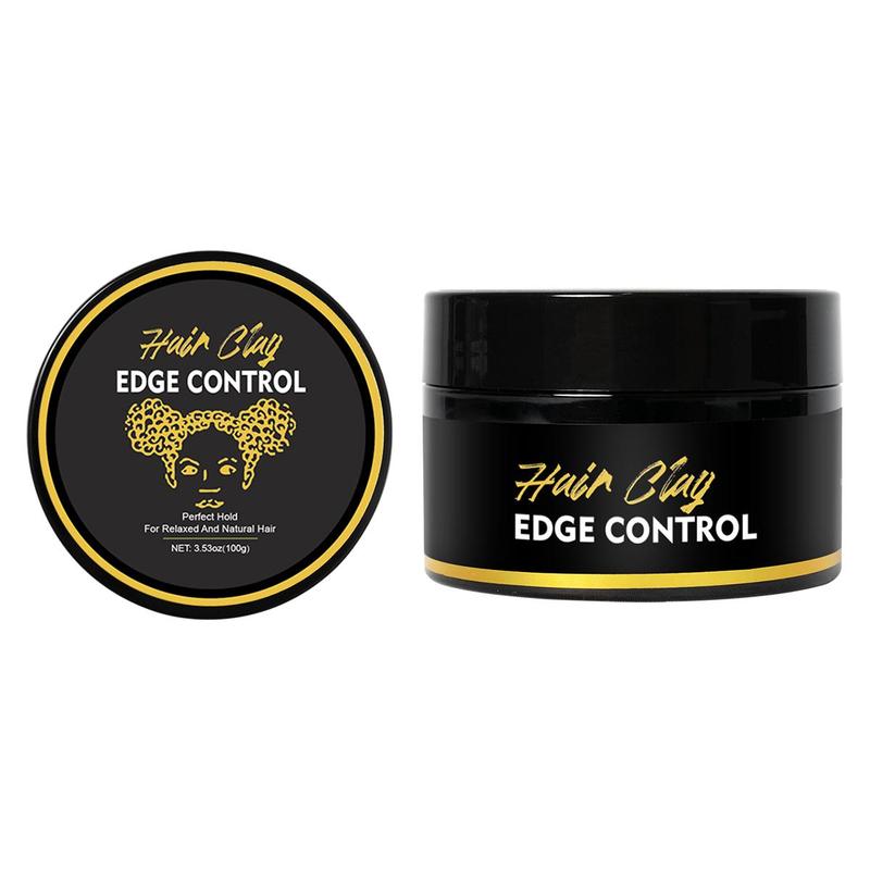 [$14.99 Get 2 Pack] Edge Control Hair Gel, Strong Hold, Thick Edges, Styling Gel, Non-Greasy, Long Lasting, Supports Hair Growth, Natural Formula, For All Hair Types