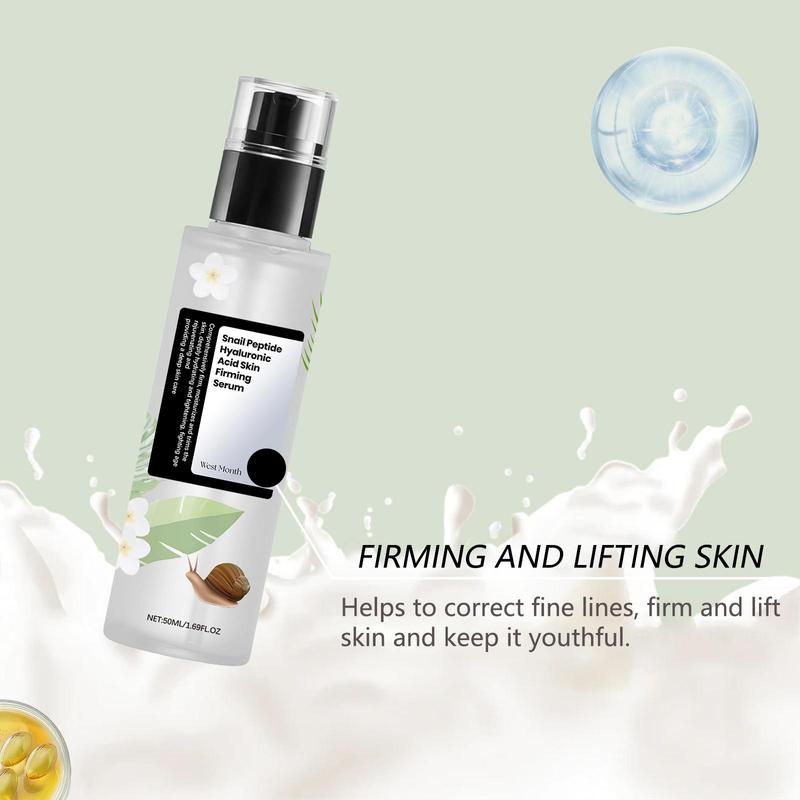 Hyaluronic Acid Lifting Glowing Serum, 2 Counts Moisturizing & Firming Facial Serum For Reducing The Look Or The Signs Of Aging