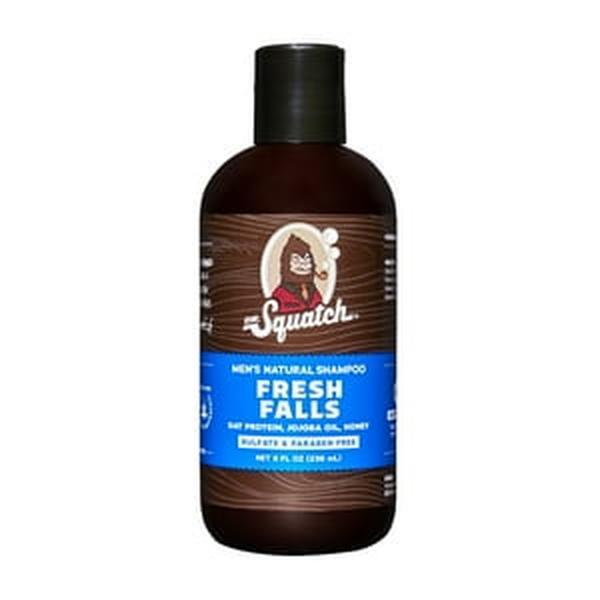 Dr. Squatch Fresh Falls Hair Shampoo Natural Shampoo for Men, 8 fl Oz