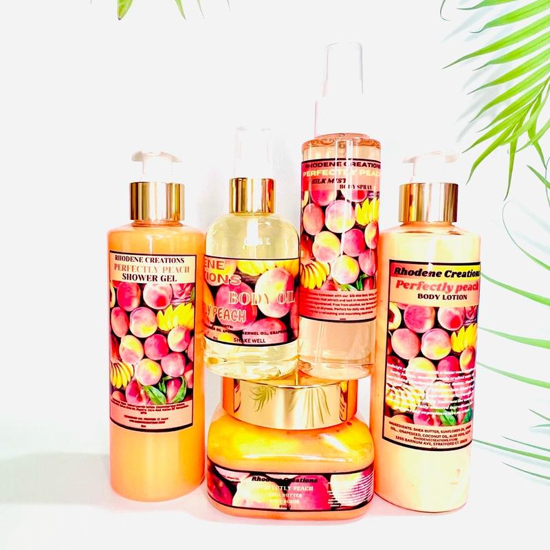 Perfectly Peach Spa set