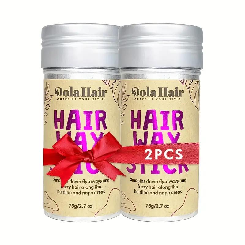 Hair Wax Stick，gel curls，Slick Styles - Natural Shine, Non-greasy Formula - Perfect for Flyaways and Wigs,  Hair Care Haircare