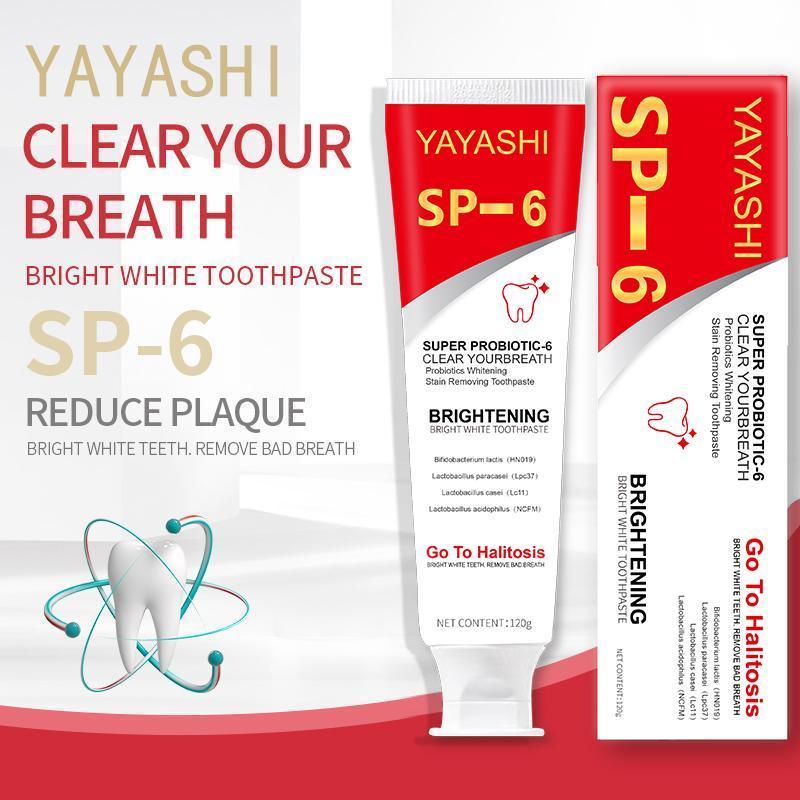 YAYASHI SP-6 ultra toothpaste probiotics,sp6 ultra toothpaste probiotics,pasta de dientes blanqueadora,sp-6 probiotic toothpaste,SP-6 Toothpaste Oral Health Management,SP-6toothpaste,trending toothpaste,healthy toothpaste oral health