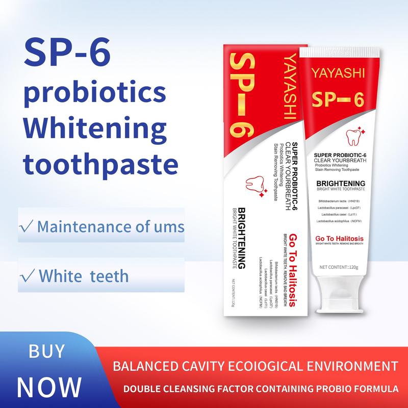 YAYASHI SP-6 ultra toothpaste probiotics,sp6 ultra toothpaste probiotics,pasta de dientes blanqueadora,sp-6 probiotic toothpaste,SP-6 Toothpaste Oral Health Management,SP-6toothpaste,trending toothpaste,healthy toothpaste oral health