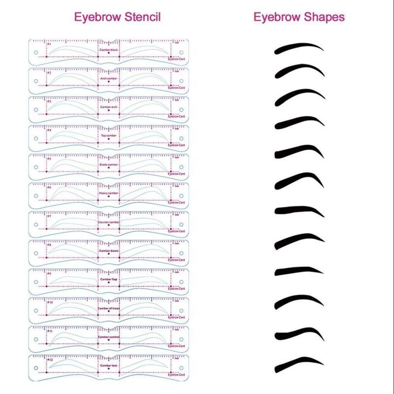 Headband Eyebrow Template, Headband Eyebrow Auxiliary Tool, Eyebrow Drawing Tool, Eye Brow Stencils, Eye Makeup Tool for Women Eyebrow Shaping