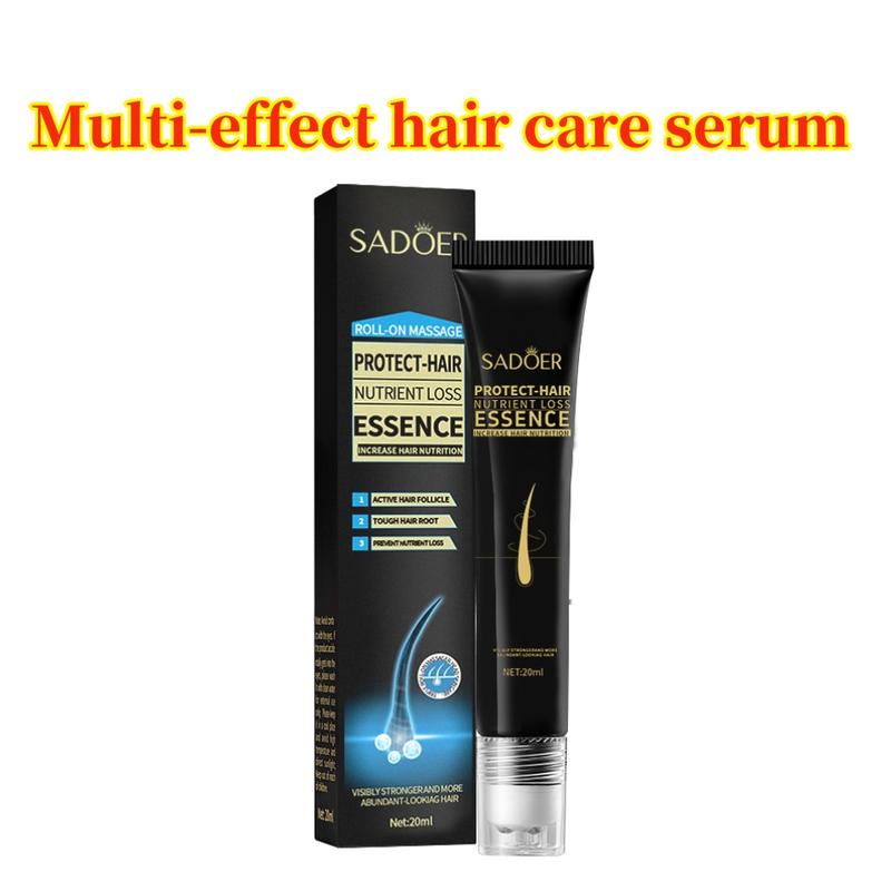 Hair care serum can be applied to hair and beard for 15 days to see results