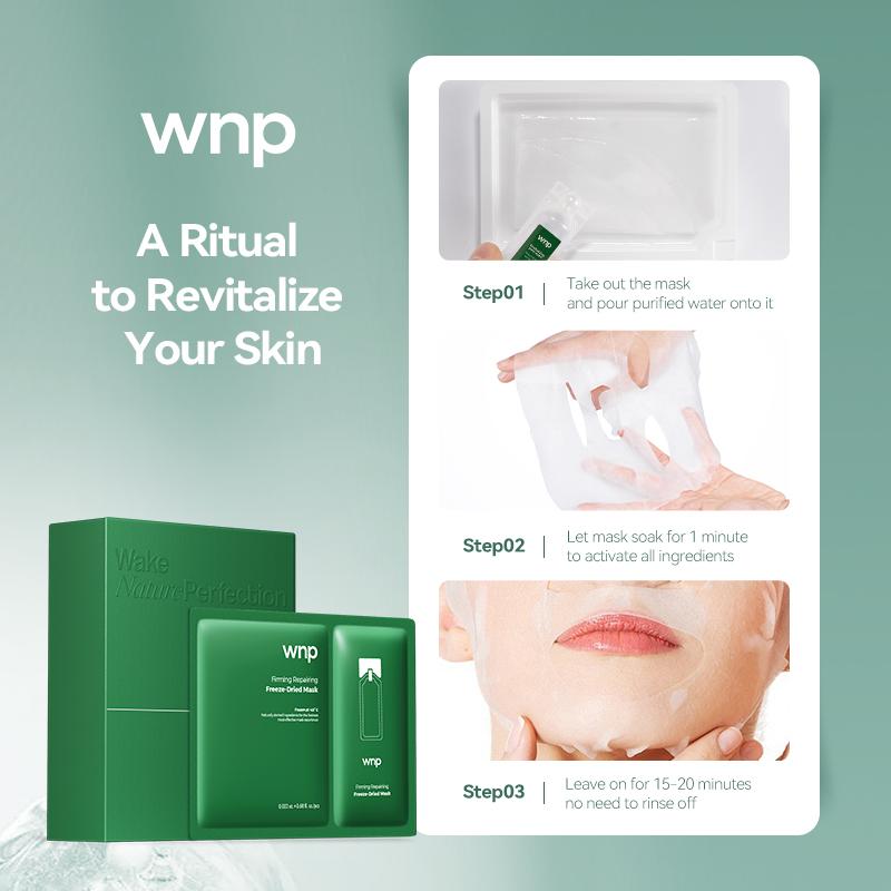 WNP Living Energy Freeze-Dried Mask | Repair Skincare *5 Masks Comfort Repair Skin Skincare