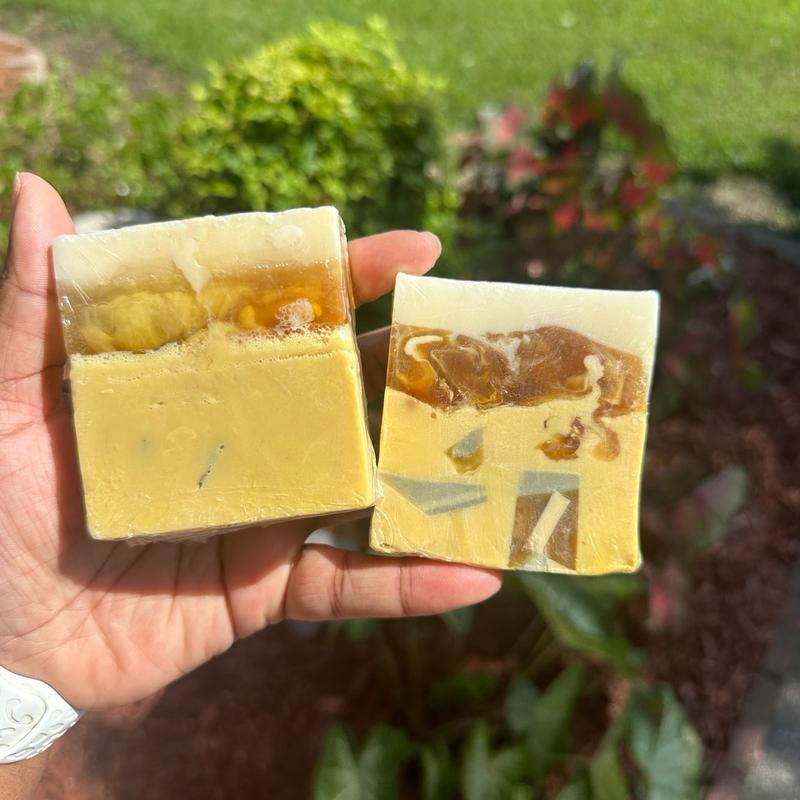 Turmeric Honey & Lemon Brightening Organic Soap Bar