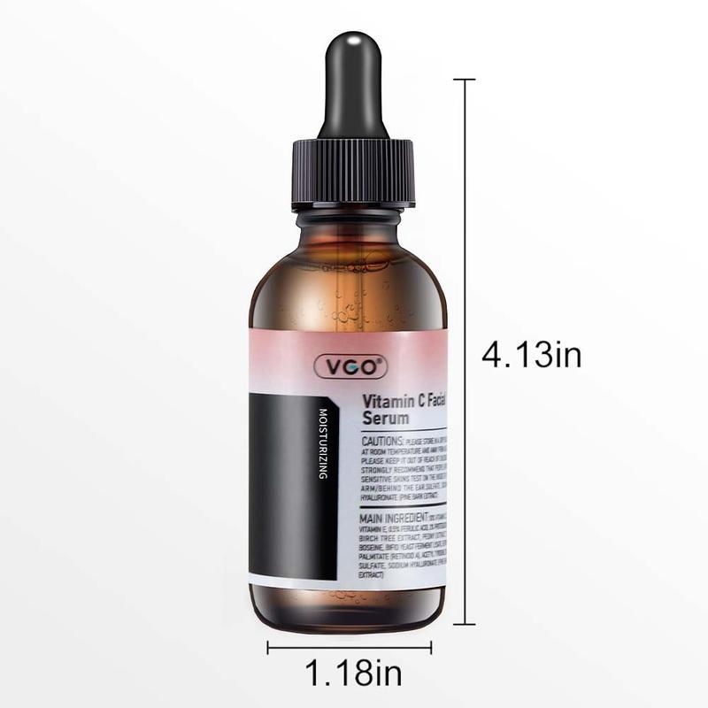 VGO  Facial Serum Essence Skin care cream-A Daily Cleanser Skin Repair Gentle Comfort 30ml Facial Serums Set Reduces Facial Fine Lines  Hydrate Cleansing Moisturize Moisturizer Hydrate skincare Moisture Hydrating Vitamin C