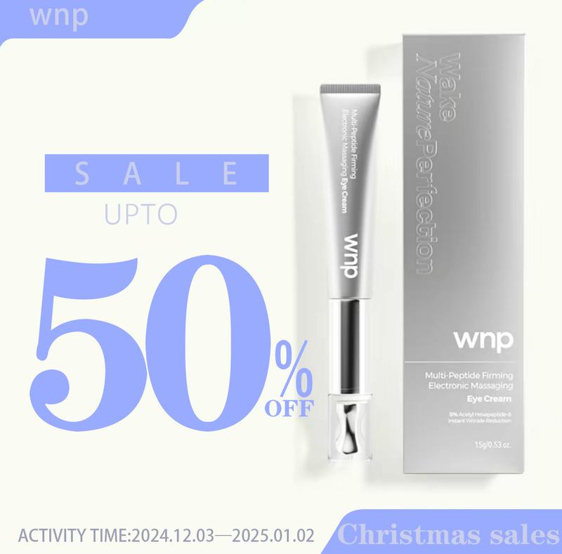 WNP Wrinkle Eraser Multi-Peptide Firming Electronic Massaging Eye Cream