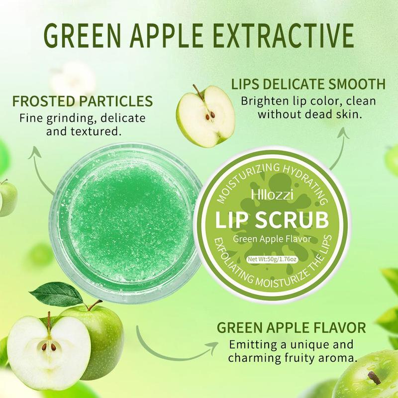 Lip Scrub, 1 Box Exfoliating Lip Scrub Cream, Moisturizing Lip Exfoliator, Lip Care Product for Women & Girls