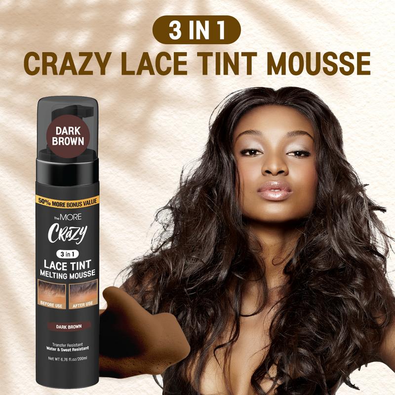 TheMORE Crazy 3 in 1 Lace Tint Mousse for Lace Wigs