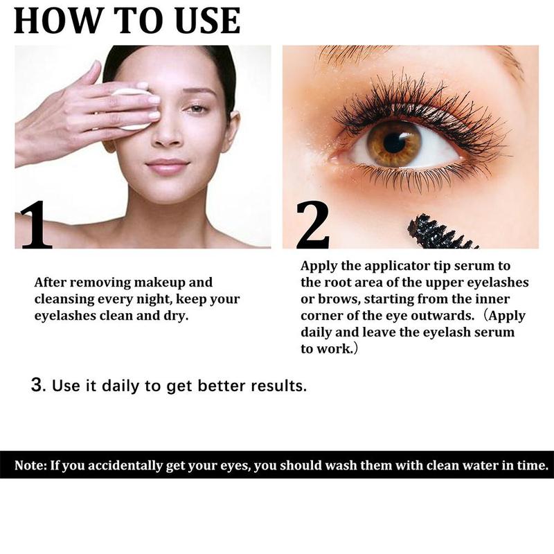 Organic Eyelash Oil, Natural Eyelash Strengthen Serum, Eyelash Serum