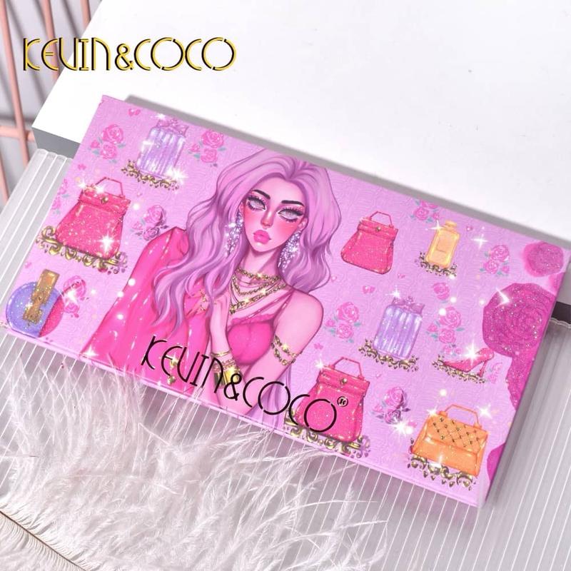 Kevin & Coco 4 Eyeshadow Palettes Collection - Makeup Cosmetic eyeshadow makeup