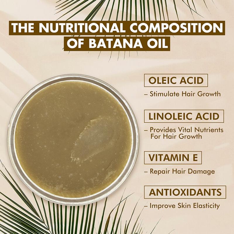 Dolahair Batana oil for Haircare Organics Natural Batana Oil Raw Batana for Damaged Hair to Repair for Men & Women Hair oil