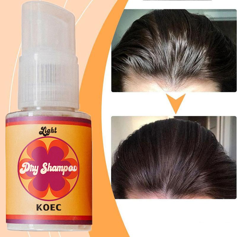 KOEC Dry Shampoo - For Quick and Easy Hair Cleaning - Free for All Hair Types