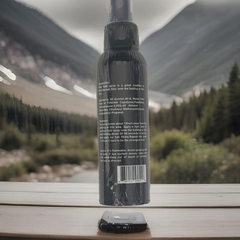 Water Resistant and Fibers Hold Combo Spray for Haircare