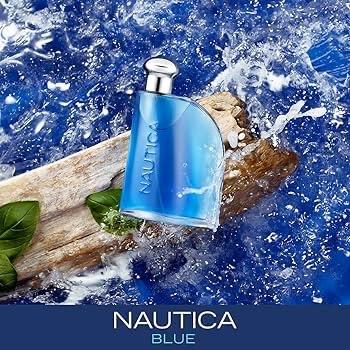 Nautica Blue 3.4oz   100ml EDT Cologne for Men nautica blue Fruity Woody