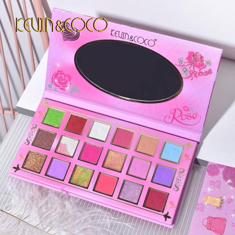 Kevin & Coco 4 Eyeshadow Palettes Collection - Makeup Cosmetic eyeshadow makeup