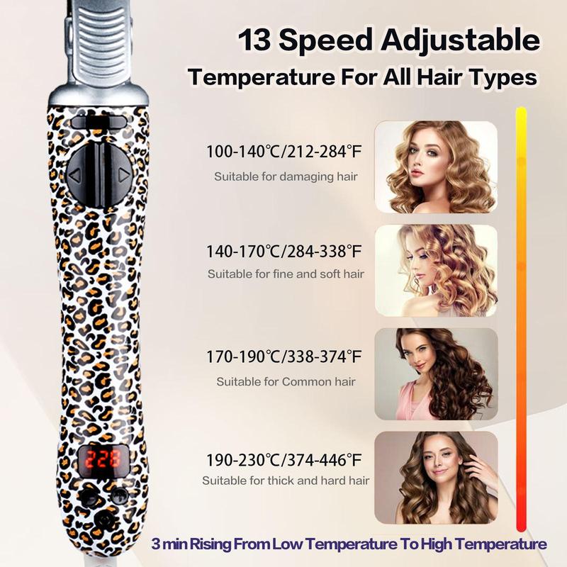 25mm Automatic Rotating Hair Curler, 1 Box Electric Hair Curler with LED Display, Hair Styling Tool for Home & Salon Use, Christmas Gift, Stocking Fillers, Winter & New Year Gift, Winter Essentials