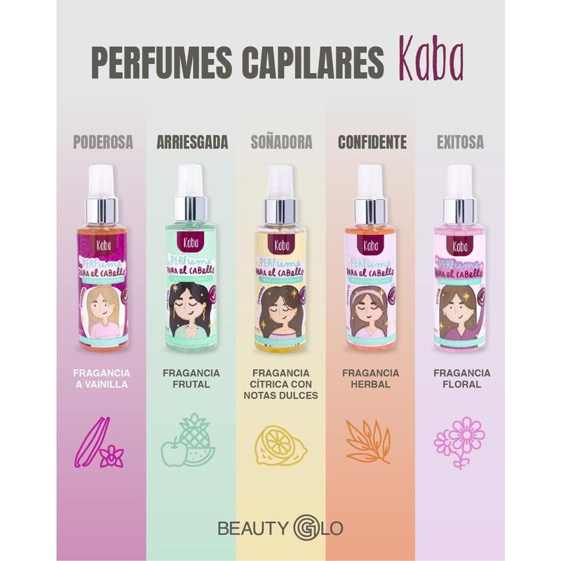 Kaba Confidente Fragancia Herbal & Helps Tame Frizz - Hair Perfume - 120ml