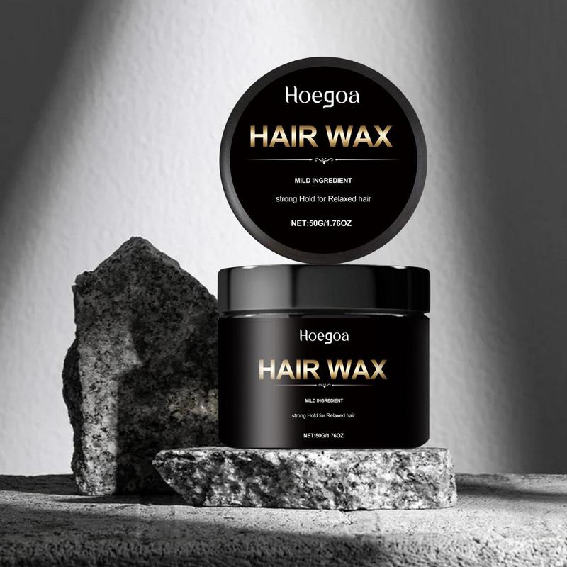 Hair Wax, Hair Styling Gel for Men, Long Lasting Hair Styling Gel, Deeply Moisturizing Hair Care Product for Men & Women