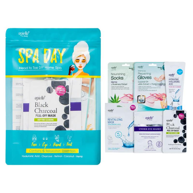 Spa Day Kit | Korean Beauty | 6-Item Skincare Beauty Kit | Beauty Gift, Spa Day, Gift Set Coconut Comfort