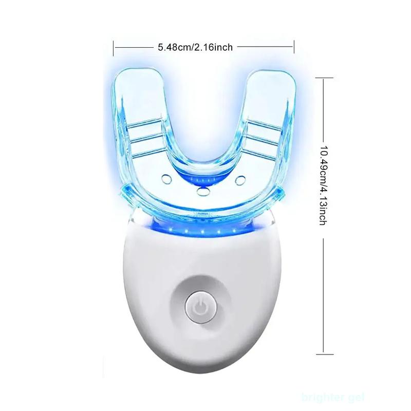 ATeeth Whitening Kit - 5X LED Light Tooth Whitener with 1 Desensitization pen, 3pcs Whitening pens,1 Mouth Trays Restores Your White Smile,pefect gift for girlfriend