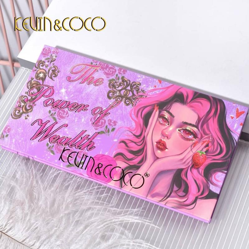 Kevin & Coco 4 Eyeshadow Palettes Collection - Makeup Cosmetic eyeshadow makeup