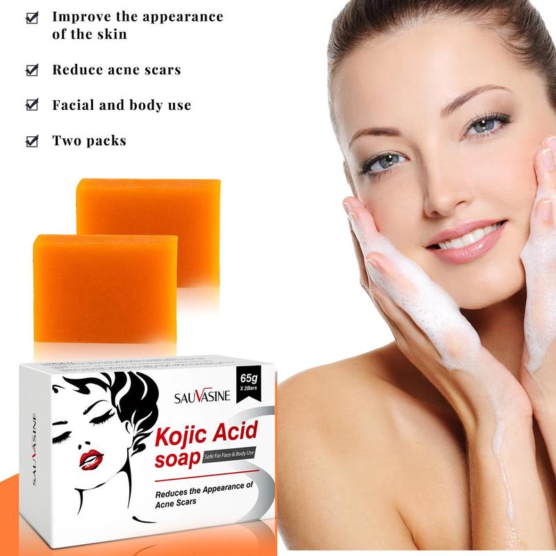 Kojic Acid Skin Care Kit, 3 Counts set Soap & Cream & Oil, Moisturizing Skin Care Kit, Deep Hydrating Skin Care Kit for Women & Men