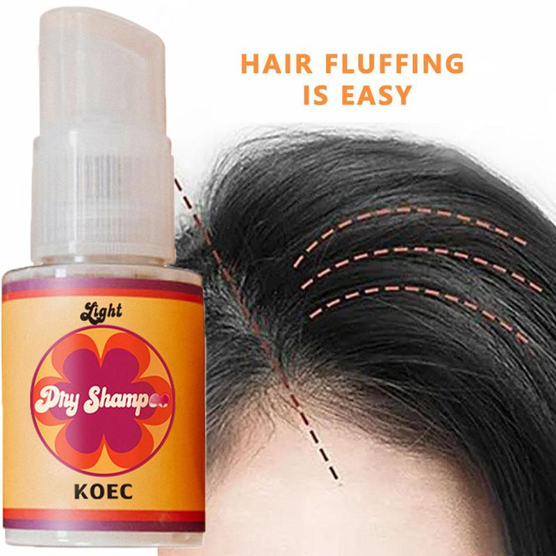 KOEC Dry Shampoo - For Quick and Easy Hair Cleaning - Free for All Hair Types