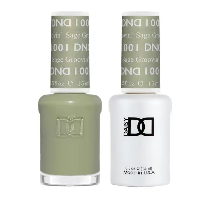 DND 1001 Sage Groovin Gel and Lacquer Duo nail care nail art