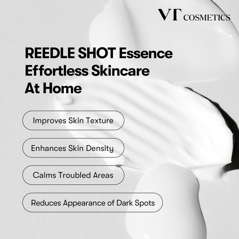 [Official VT Cosmetics] Reedle Shot 100, 300, 700 | Exosome, Centella Asiatica | Microneedling Serum Mild, Strong booster to Intensive Spot Care