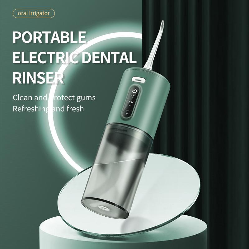 Electric Water Flosser Rechargeable Water Toothpick Dental Cleaning and Flossing Water Dental Portable Floss Rinser Oral Water Flosser Travel Adults 5 Nozzle Halloween, Thanksgiving, Christmas gifts Cleansing